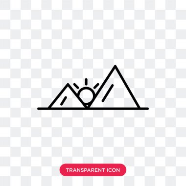 Saydam arka plan üzerinde akşam dua logo tasarımı izole akşam dua vektör simgesi