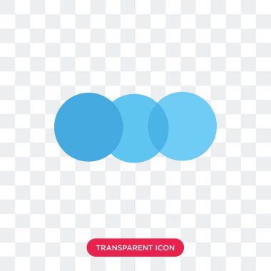 Saydam arka plan üzerinde Rgb logo des izole Rgb vektör simgesi