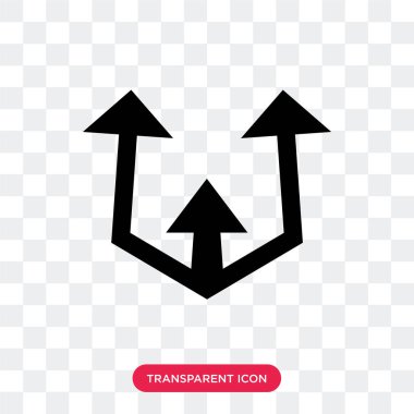 Saydam arka plan üzerinde dönüş logo d izole vektör simge açmak