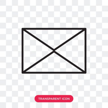 saydam arka plan üzerinde sms logo des izole sms vektör simgesi