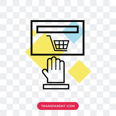 Saydam arka plan üzerinde indiri izole vektör simge indirim