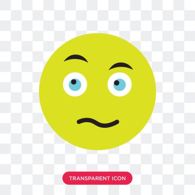 Saydam arka plan üzerinde çirkin logosu d izole çirkin vektör simgesi