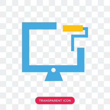 Saydam arka plan üzerinde Web de lo izole web de vektör simgesi