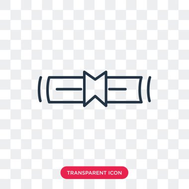 Saydam arka plan üzerinde kaydırma logo tasarımı izole kaydırma vektör simgesi