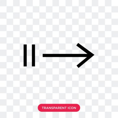 Saydam arka plan üzerinde streç izole streç vektör simgesi 