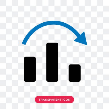 Saydam arka plan üzerinde grafik logo izole grafik vektör simgesi