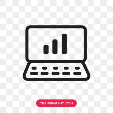 Saydam arka plan üzerinde rapor lo izole rapor vektör simgesi