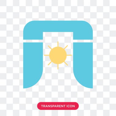 Saydam arka plan üzerinde Solstic izole gündönümü vektör simgesi