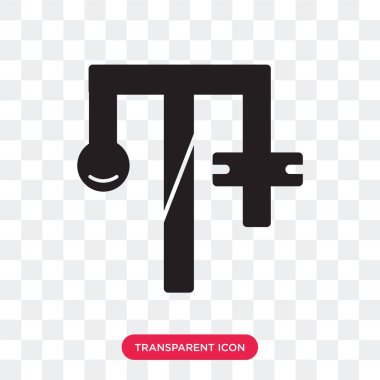 Saydam arka plan üzerinde izole halter vektör simge biz