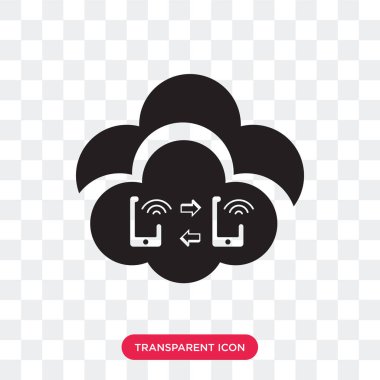 Saydam arka plan üzerinde gerekçesini izole bağlantı vektör simgesi