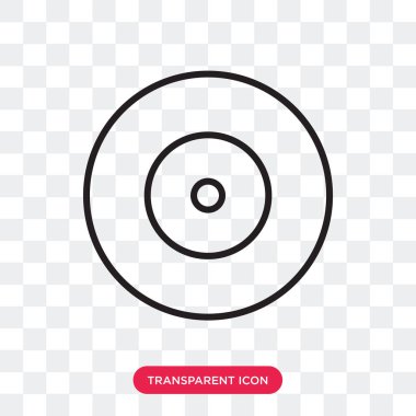 saydam arka plan üzerinde gol logo izole gol vektör simgesi