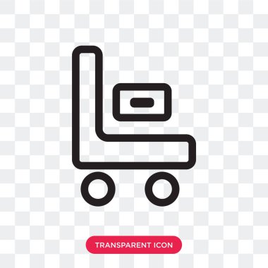 Vektör simgesi üzerinde şeffaf arka plan izole nakliye, denizcilikte