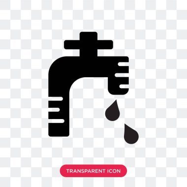 Saydam arka plan üzerinde kaynakçı lo izole kaynakçı vektör simgesi