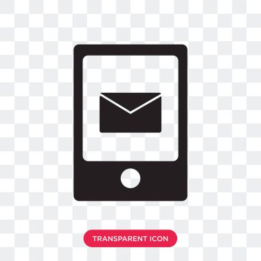 Saydam arka plan üzerinde tebeşir logo izole tebeşir vektör simgesi