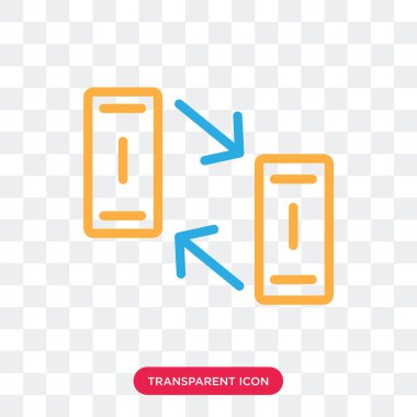 Saydam arka plan üzerinde sunucu lo izole sunucu vektör simgesi