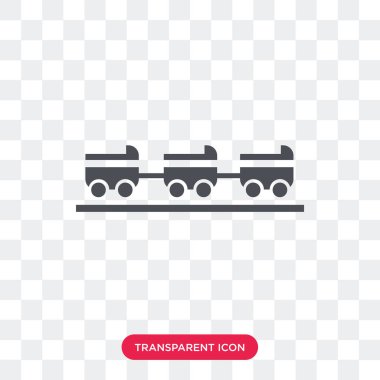 Saydam arka plan üzerinde yolculuk logosu d izole vektör simge binmek