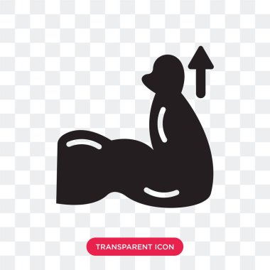 Saydam arka plan üzerinde pazı lo izole pazı vektör simgesi