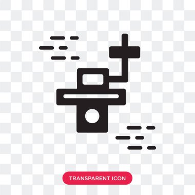 Saydam arka plan üzerinde dron logo izole dron vektör simgesi