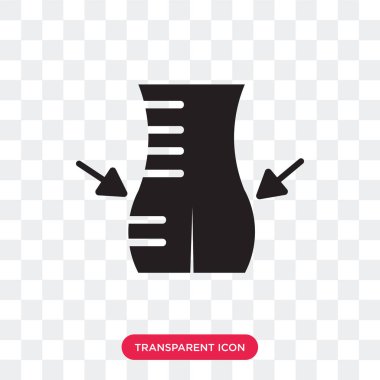 Saydam arka plan üzerinde vücut logosu d izole vücut vektör simgesi