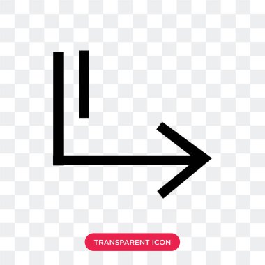 Saydam arka plan üzerinde izole sağ vektör simge slayt Slid