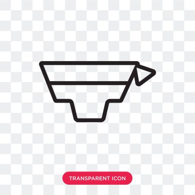 Saydam arka plan üzerinde mezu izole mezuniyet vektör simgesi