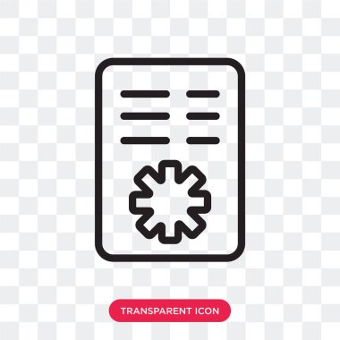 Saydam arka plan üzerinde ilke lo izole ilkesi vektör simgesi