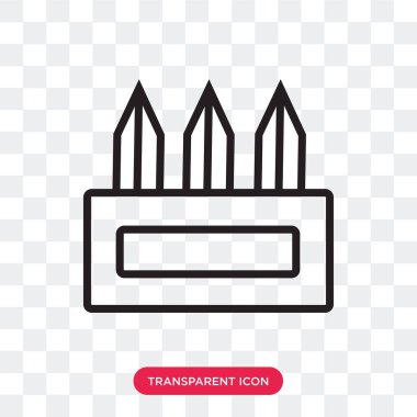 Saydam arka plan üzerinde tavşan lo izole tavşan vektör simgesi