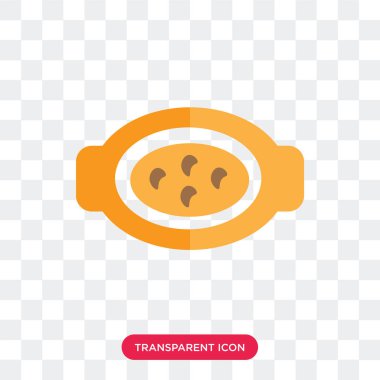 Saydam arka plan üzerinde Tik izole Tikka masala vektör simgesi