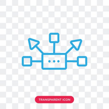 Saydam arka plan üzerinde ağ izole ağ vektör simgesi 