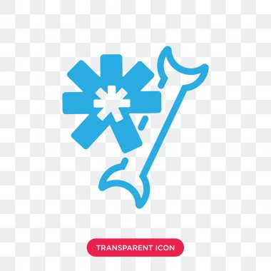 Ayarları şeffaf arka plan üzerinde izole simge vektör ayar