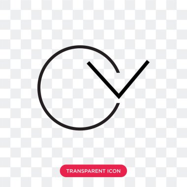 Download şeffaf arka plan üzerinde Downloa izole vektör simge