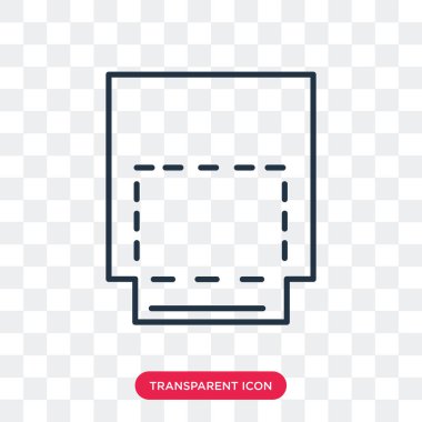 Saydam arka plan üzerinde Intersect logo tasarımı izole Intersect vektör simgesi