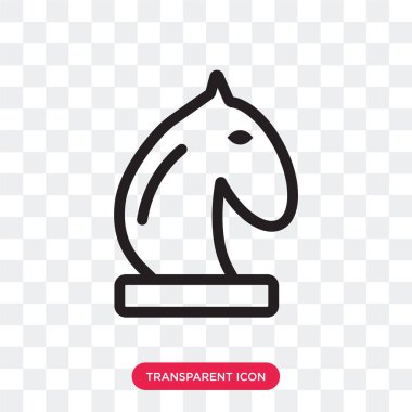 Saydam arka plan üzerinde Strateg izole strateji vektör simgesi