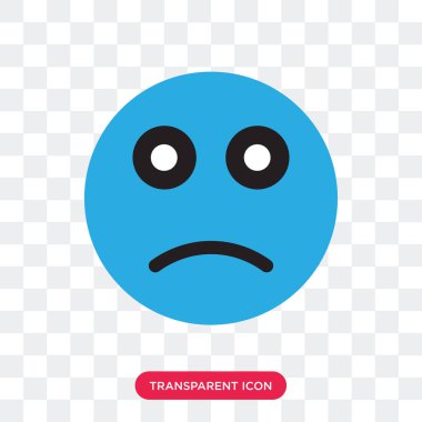 Saydam arka plan üzerinde hasta logosu d izole hasta vektör simgesi