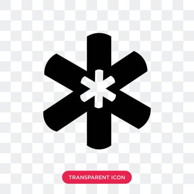 saydam arka plan üzerinde tıbbi izole tıp vektör simgesi 