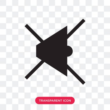  şeffaf arka plan, logo tasarımı izole vektör simgesi