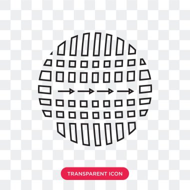 saydam arka plan üzerinde izole desen vektör simge desen 