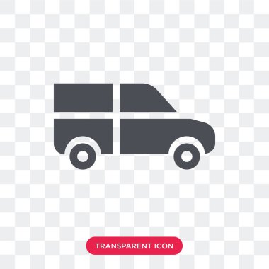 Saydam arka plan üzerinde yolculuk logosu d izole vektör simge binmek