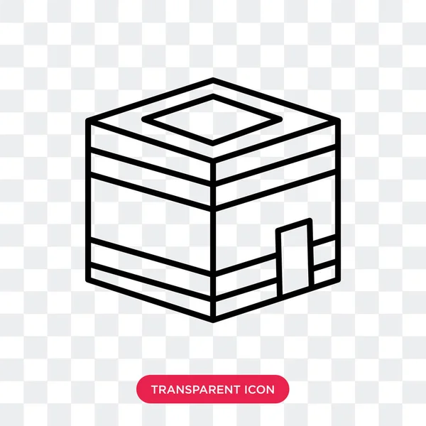 克尔白建筑矢量图标在透明背景下隔离, 克尔白建筑标志设计 — 图库矢量图片