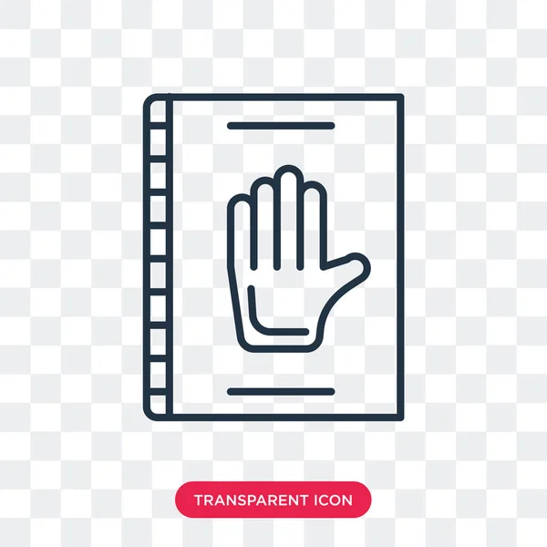 Icône vectorielle sous serment isolée sur fond transparent, logo sous serment — Image vectorielle
