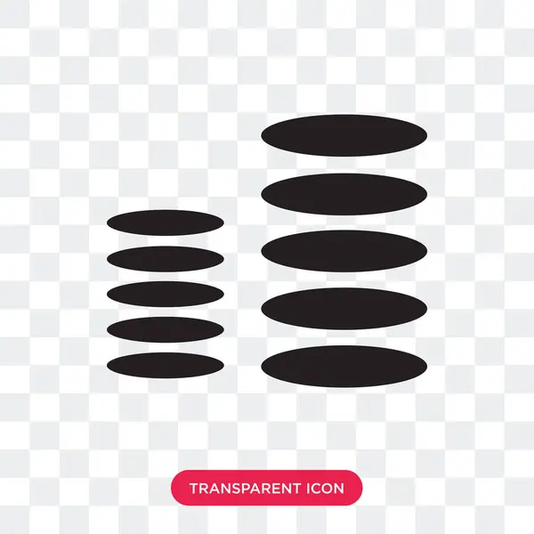 ベクトルのアイコンが透明な背景、ロゴのデザインの分離 — ストックベクタ