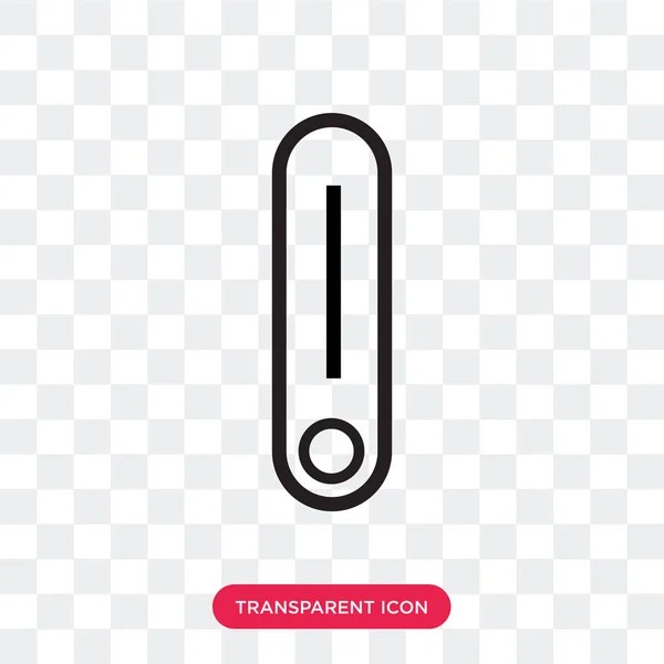 Switch vector icon isolated on transparent background, Switch lo — Stock Vector