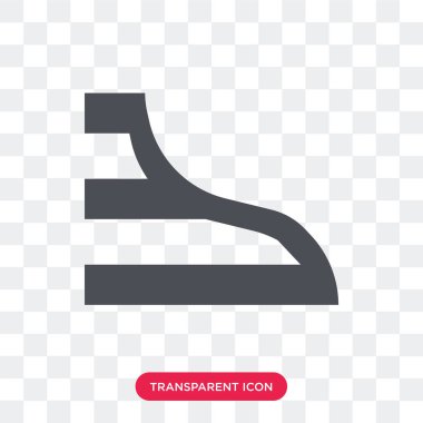 Saydam arka plan üzerinde Swing logo izole salıncak vektör simgesi