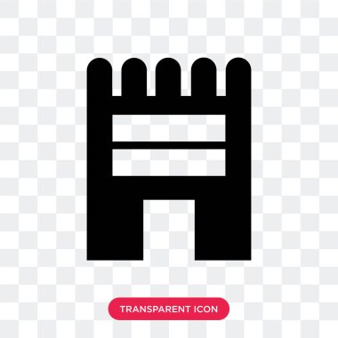 Saydam arka plan üzerinde dükkanı logosu d izole dükkanı vektör simgesi