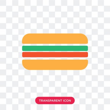 Saydam arka plan üzerinde Burrito izole börek vektör simgesi 