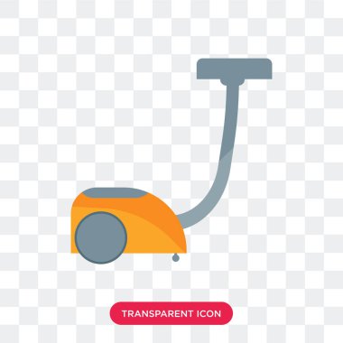 Saydam arka plan üzerinde vakum lo izole vakum vektör simgesi