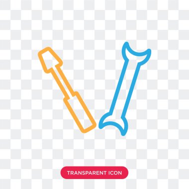 Ayarları şeffaf arka plan üzerinde izole simge vektör ayar