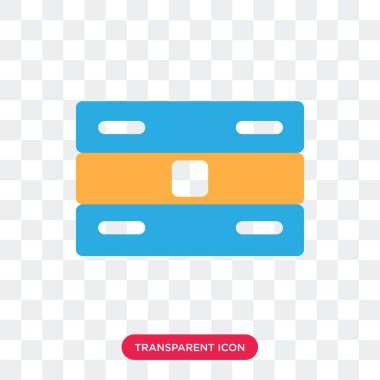 Saydam arka plan üzerinde sunucu lo izole sunucu vektör simgesi