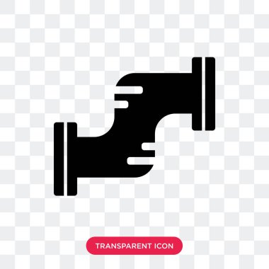 Saydam arka plan üzerinde kaynakçı lo izole kaynakçı vektör simgesi