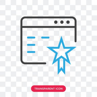 Saydam arka plan üzerinde tarayıcı izole tarayıcı vektör simgesi 